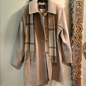 London Fog wool blend coat